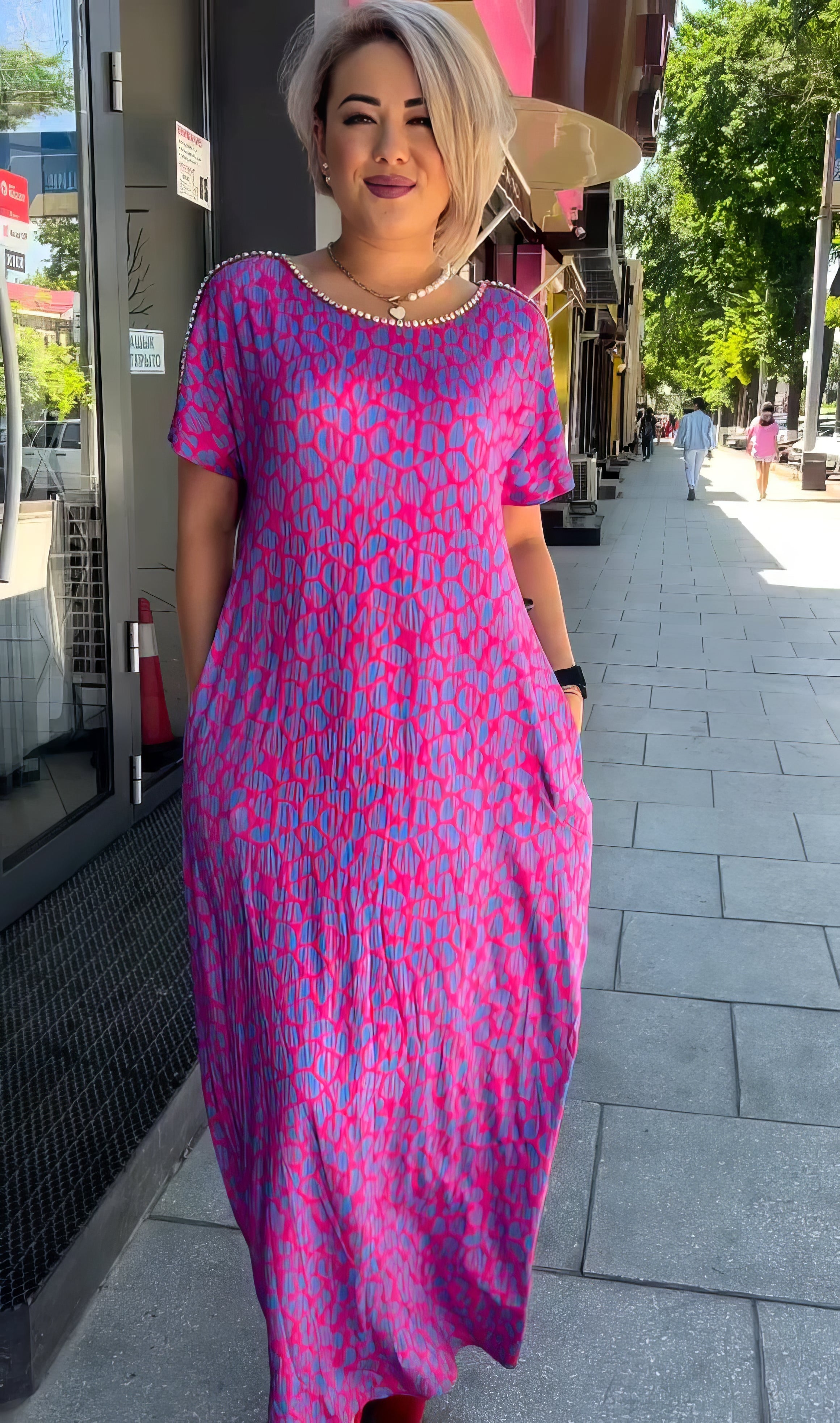 Elena | Vestito con Scollo a V